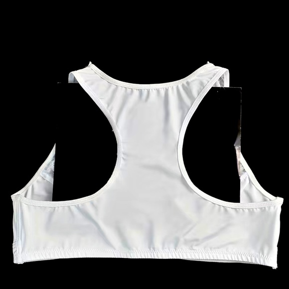 Plus Size 4X Floral Lacey Buckle Front Seamless Bra, Brand New - Picture 4 of 9